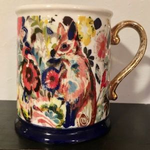 Starla halfmann Anthropologie fox as hare mug